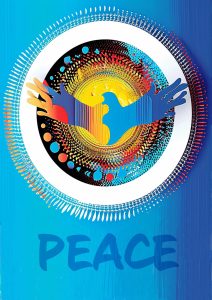 #peace#affiche#poster#museumvienna#colombepaix#handpeace